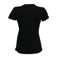 4Her Cheer Dance Black V-neck Tee