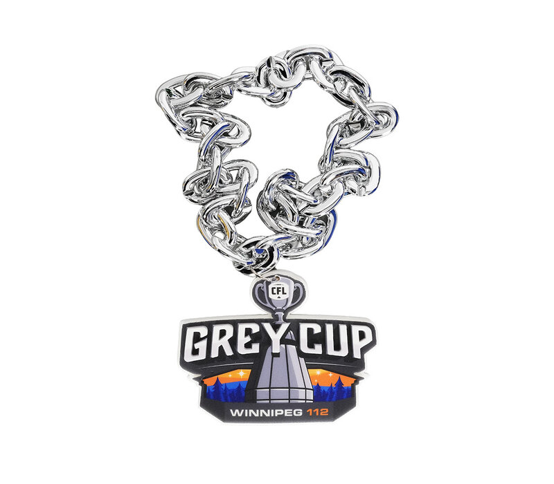 Grey Cup 2025 Silver Fan Chain