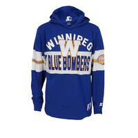 Starter Fullback Royal Hooded Long Sleeve