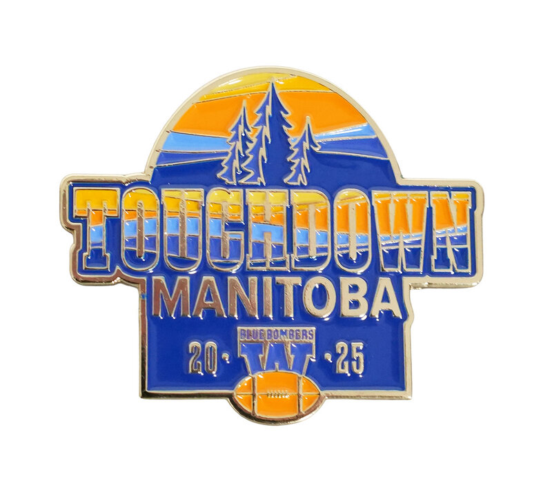 Touchdown Manitoba 2025 Winnipeg Pin