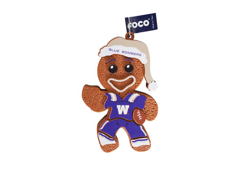 KDI Bombers Uniform Gingerbread Man Ornament