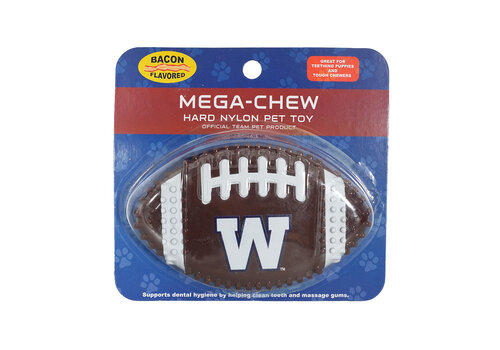 Pets First Football Mega-chew Toy
