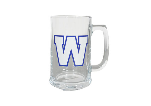The Sports Vault 15oz Blue Bombers W Beer Stein