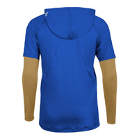 NE SL Men's Royal Merge Hooded Tee