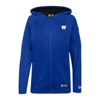 NE SL Women's Royal/Black Leah Zip Up Hoodie