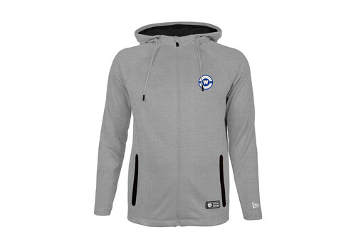 New Era NE SL Men's Grey Dover Zip Up Hoodie
