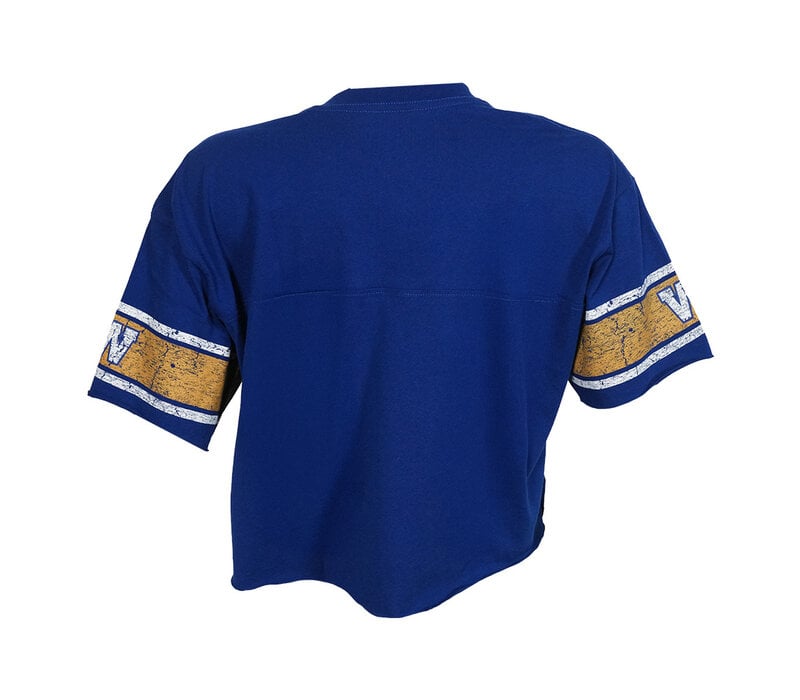 NE Fan Throwback Women's Royal Tee