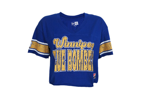 New Era NE Fan Throwback Women's Royal Tee