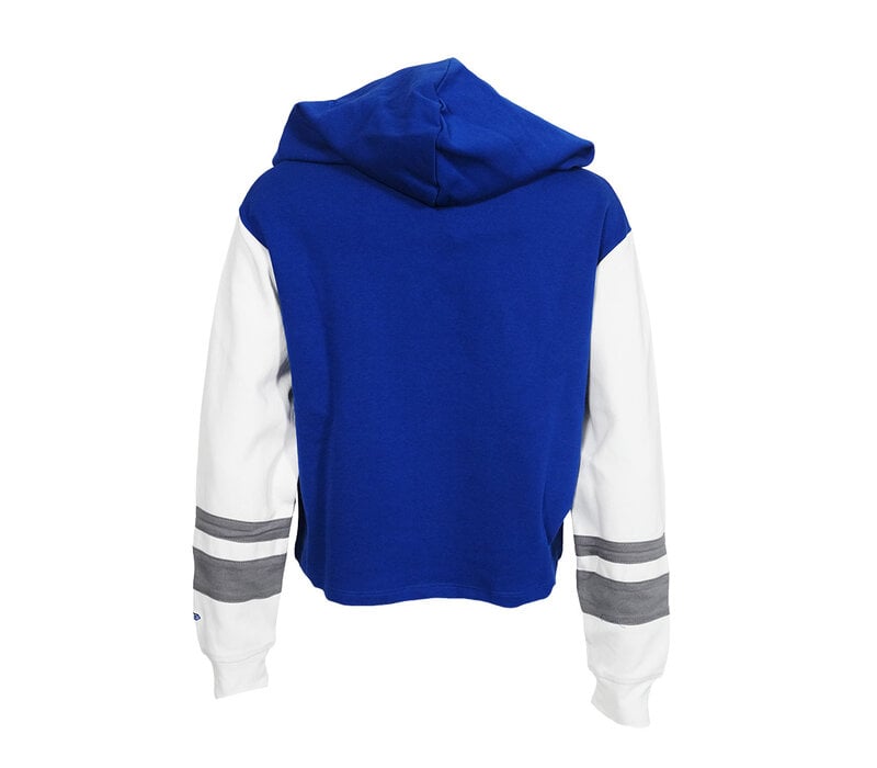 NE Fan Throwback Women's Royal/White Hoodie
