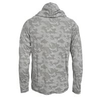 NE Fan Adventure Men's Grey Hooded Long Sleeve Tee