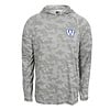 New Era NE Fan Adventure Men's Grey Hooded Long Sleeve Tee