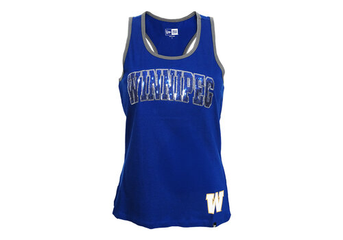 New Era NE Women's H1 Blue Game Day Tank Top