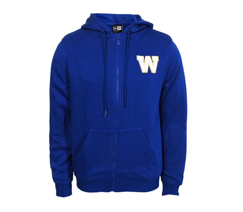 NE Men's H1 Royal Game Day Zip Up Hoodie
