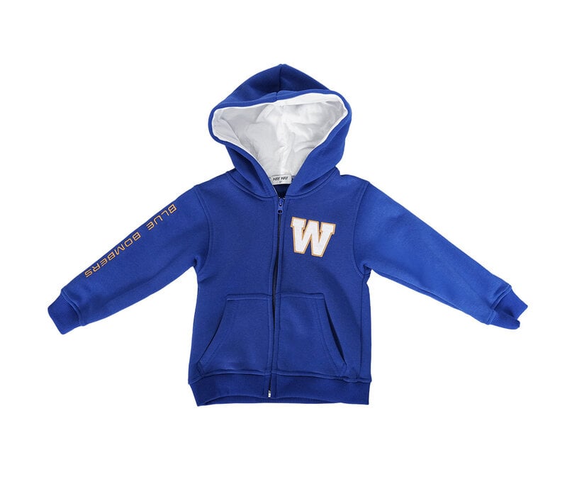 Hay Hay Toddler Sleeve Full Zip Hoodie