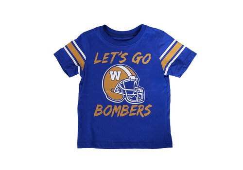 Hayhay Hay Hay Toddler Let's Go Bombers Tee