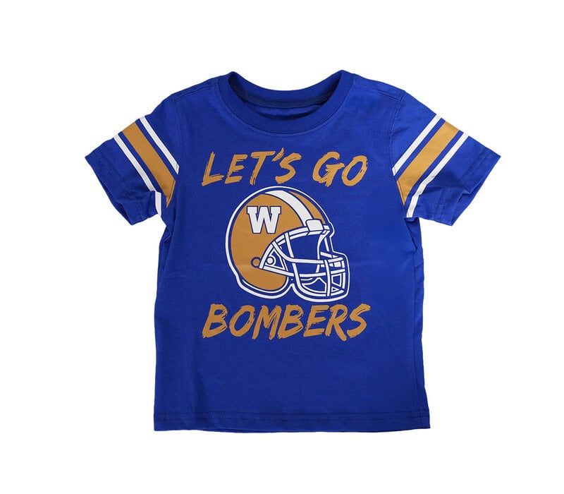 Hay Hay Toddler Let's Go Bombers Tee
