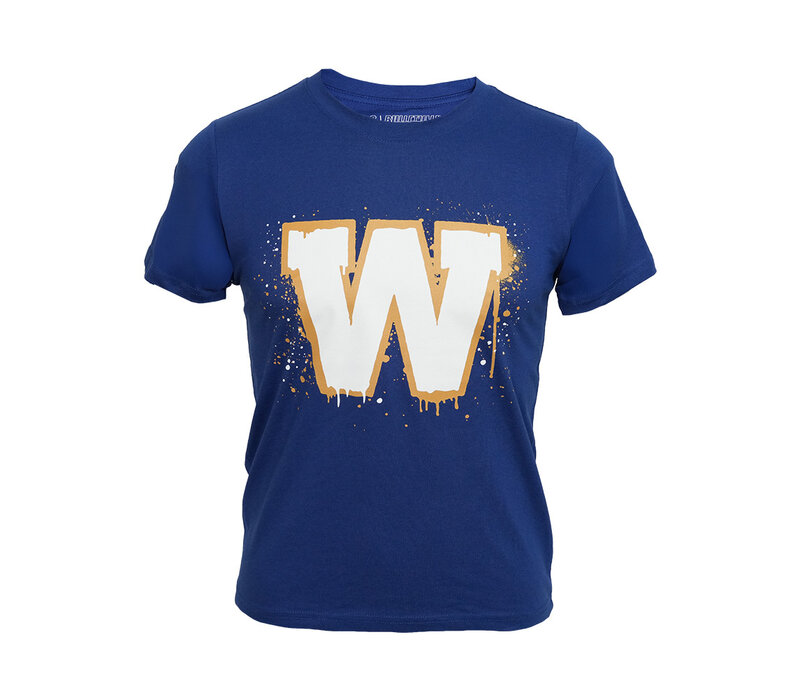 Bulletin Youth Splatter Royal Tee