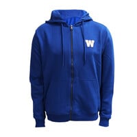 LW Men's Podium Royal Full Zip Hoodie