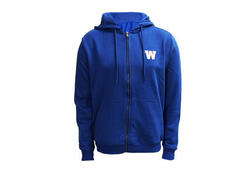 Levelwear LW Men's Podium Royal Full Zip Hoodie