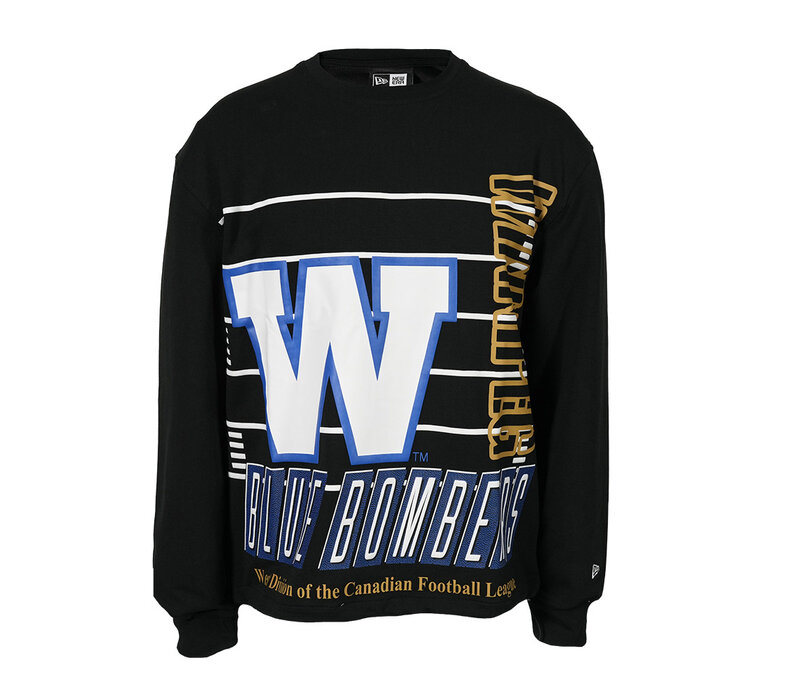 NE Men's Fan Leisure Black Crew