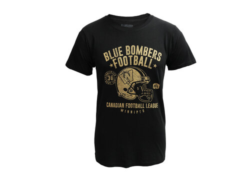 Bulletin Bulletin Men's Retro Helmet Black Tee