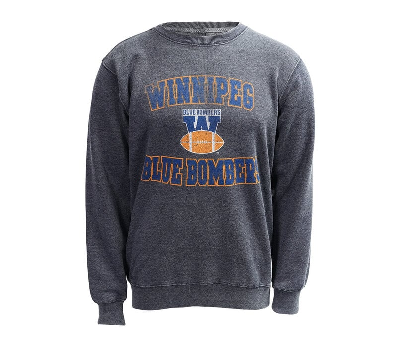 Bulletin Men's Retro Indigo Crew
