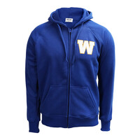 Hay Hay Men's Highlight Full Zip Royal Hoodie