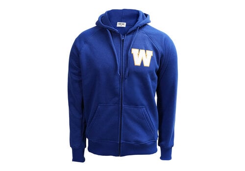 Hayhay Hay Hay Men's Highlight Full Zip Royal Hoodie