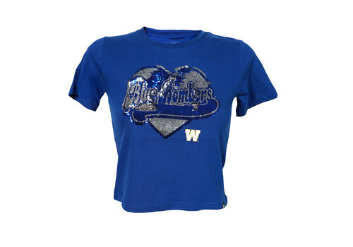 New Era NE Girls Hart Fan Royal Game Day Tee