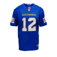 White #12 Customized Men's Home Jersey