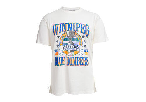 Bulletin Bulletin 1990 Grey Cup Champions Natural Tee
