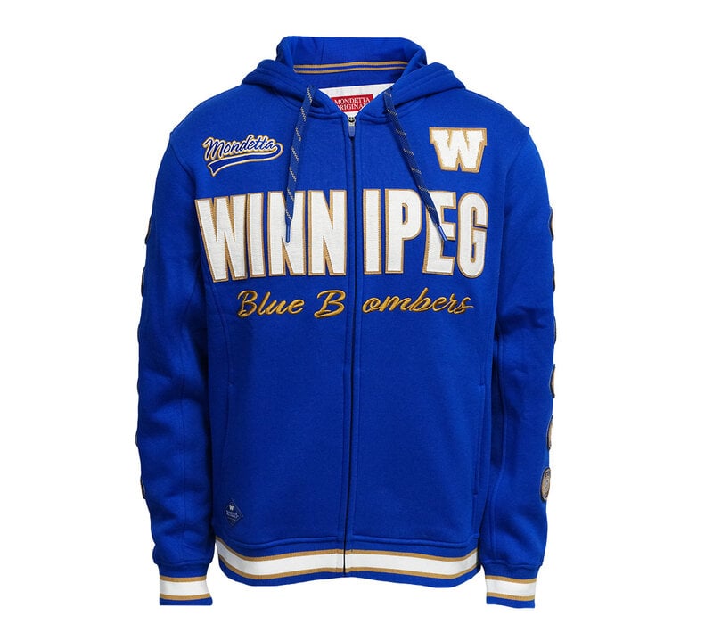 Royal Pitch Zip Up Hoodie