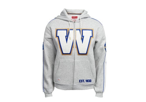 Mondetta Heather Grey Full Zip First Down Hoodie