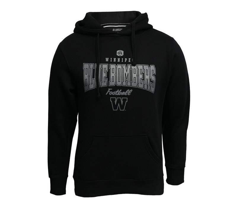 Bulletin Men's Gridiron Black Hoodie