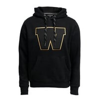 Bulletin Men's Back in Black Gold Outline Hoodie