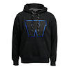 Bulletin Bulletin Men's Back in Black Royal Outline Hoodie