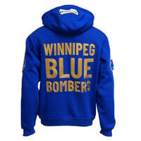 Royal Full Zip First Down Hoodie