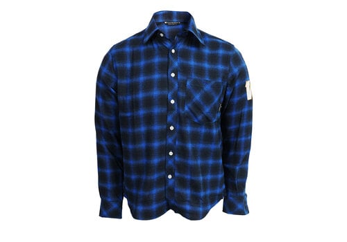 Girton Innovative Apparel Blue Bombers Royal Flannel Shirt