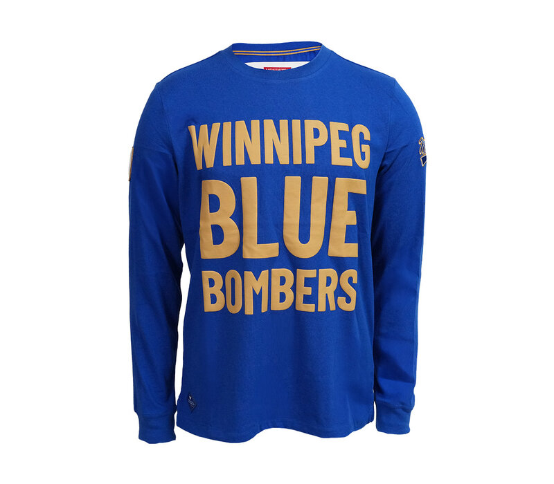 Mondetta True Blue Statement Royal Crew