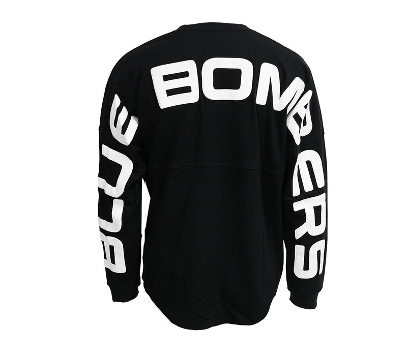 Mondetta Women's Black L/S Crew