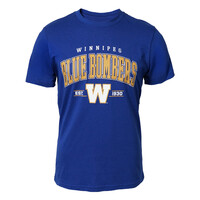 Bulletin Men's Football Text Royal Tee