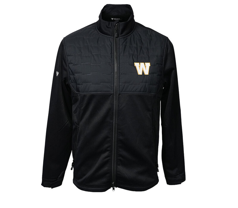 LW Men's Control Black Zip Up