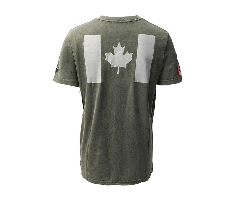 NE SL26 Washed Canadian Armed Forces Men's TeeNE SL26 Washed Military Men's Tee