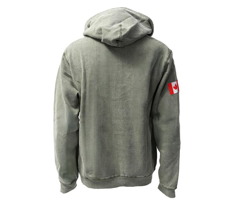 NE SL26 Washed Canadian Armed Forces Men's Pullover Hoodie