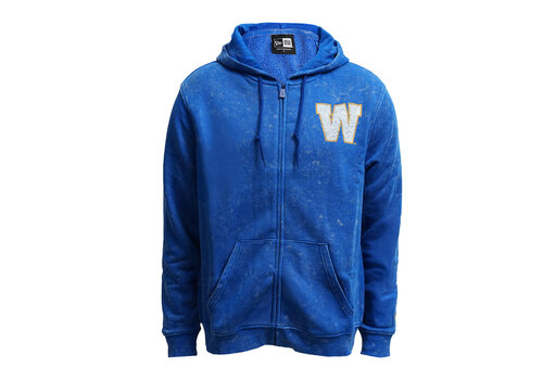 New Era NE Men's H3 Team Add Royal Zip Up Hoodie