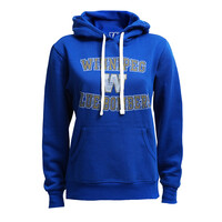 Bulletin Women's Distressed Royal Hoodie