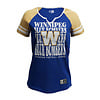 New Era NE Women's H3 Team Add Royal/Gold Tee