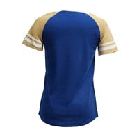NE Women's H3 Team Add Royal/Gold Tee