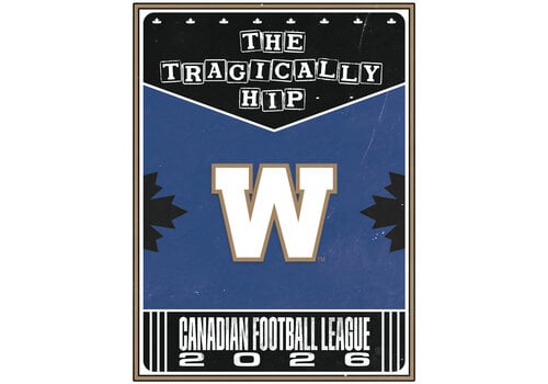 Province of Canada The Tragically Hip WPG Poster
