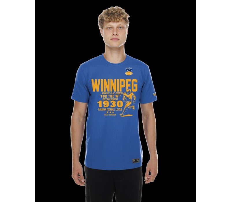 NE Turf26 Sideline Headliner Royal Tee